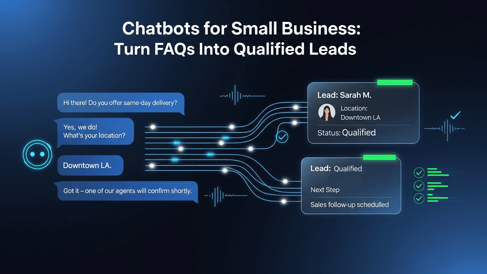 Chatbots for Small Business: Turn FAQs Into Qualified Leads